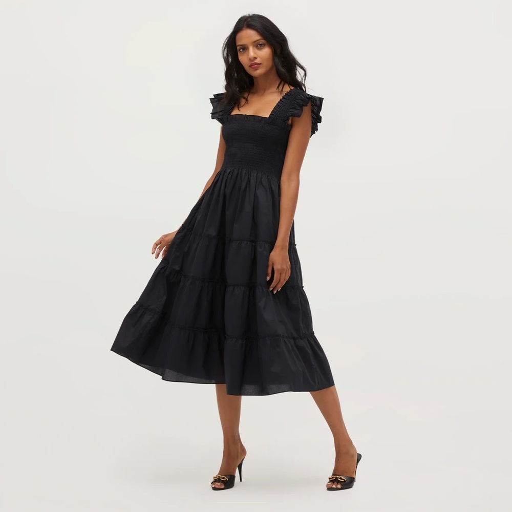 Hill House Ellie Nap Dress, Black, Size XS